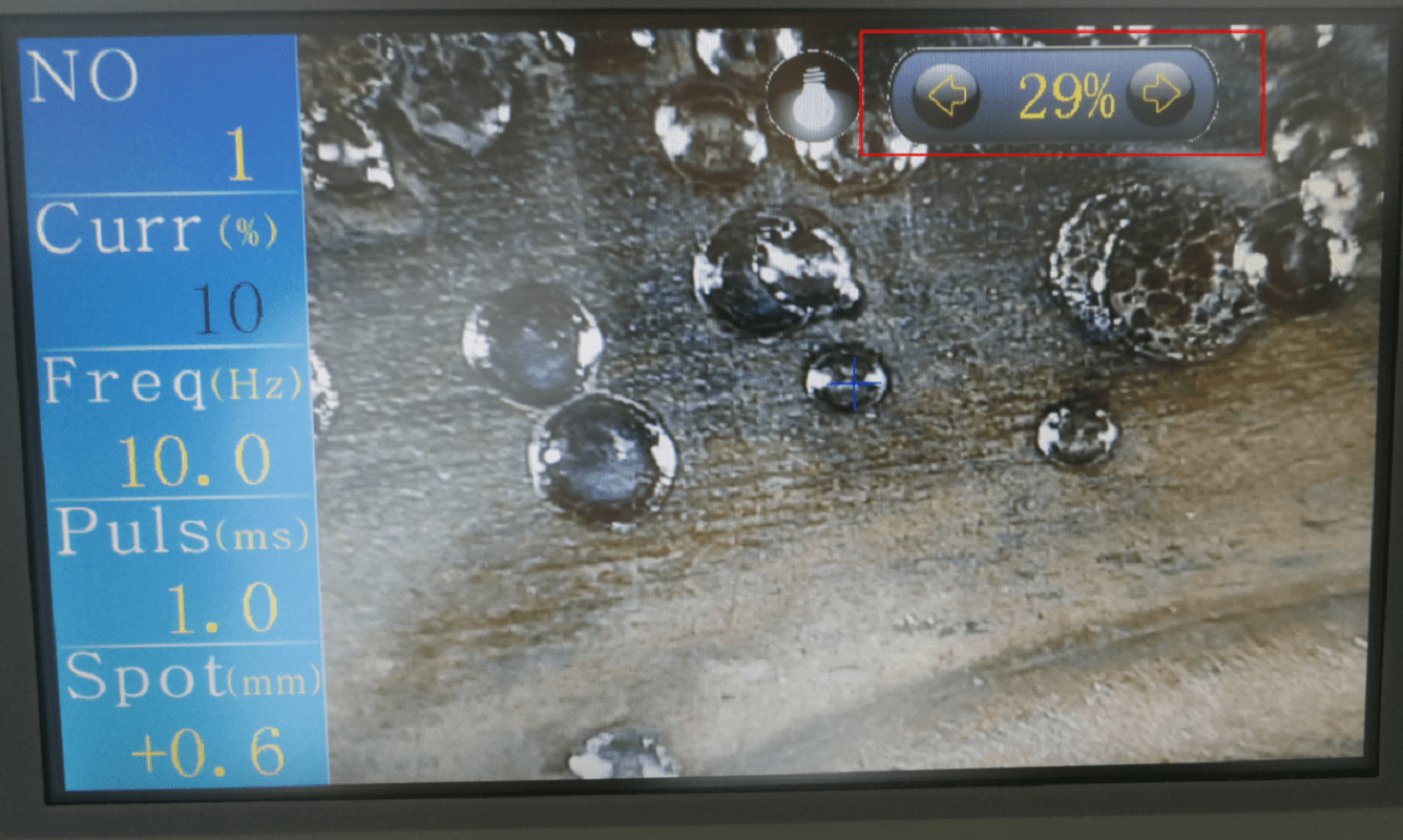 Sistema de monitoreo de la m&aacute;quina de soldadura de joyas