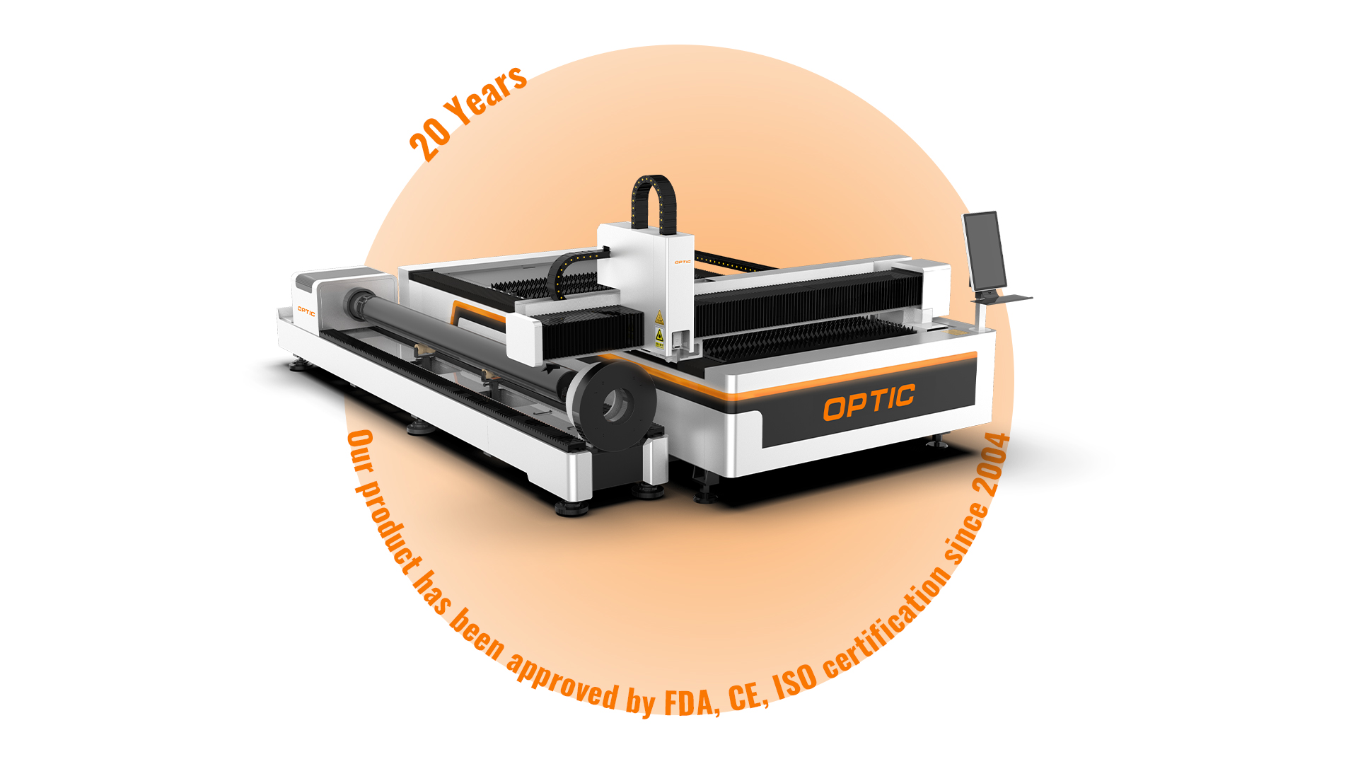 Máquina de corte láser de fibra de placas y tuberías series HT