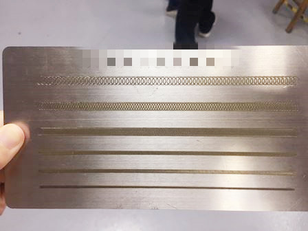 Imagen del efecto de soldadura de la m&aacute;quina de soldadura de metales