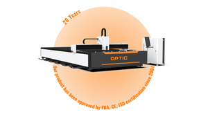 Máquina de corte láser de fibra de tipo abierto estándar Opt-C1530SH