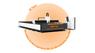 Máquina de corte láser de fibra de tipo abierto estándar Opt-C1530SH