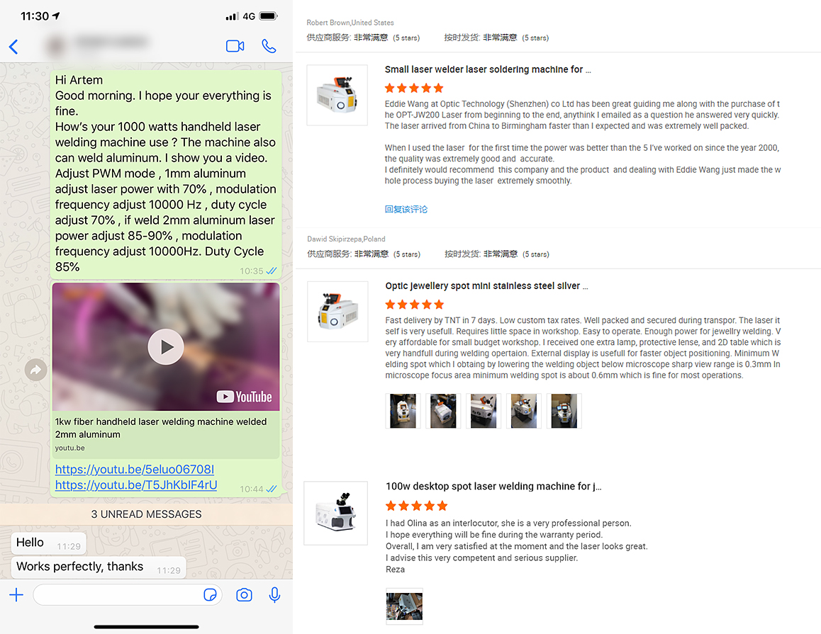 Revisiones de clientes 2