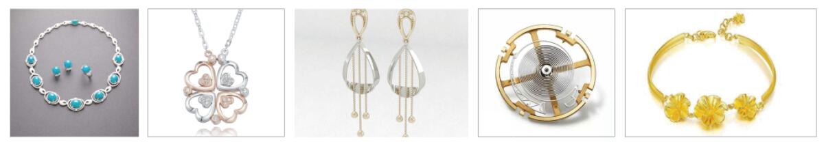 M&aacute;quina de soldadura de joyas muestras de joyas